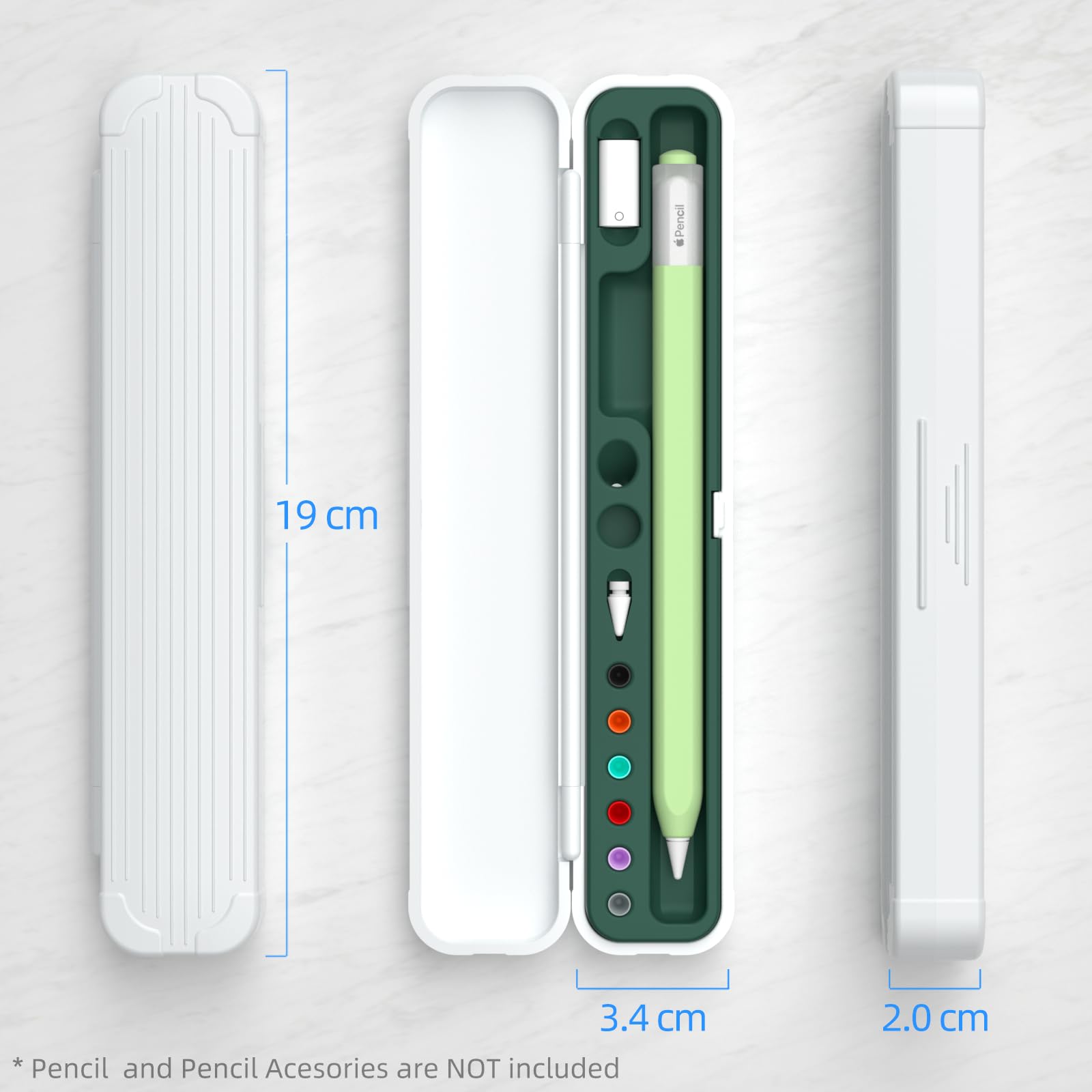 Amazon.co.jp: AZF ハードPC&シリコン磁気ケース Apple Pencilケース